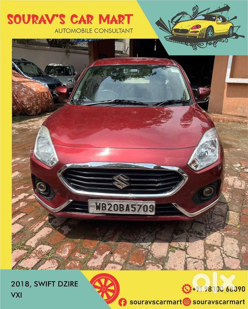 Maruti Suzuki Swift Dzire 1.2 Vxi Bsiv, 2018, Petrol