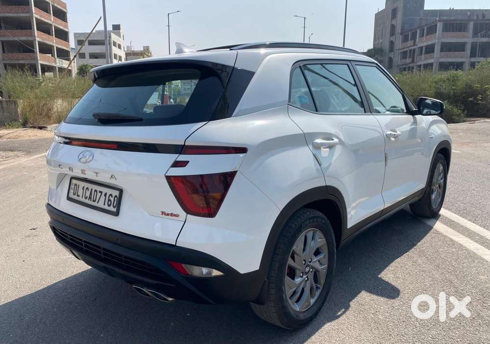 Hyundai Creta 1.4 Sx (o) Turbo Petrol Dct Dual Tone, 2021, Petrol
