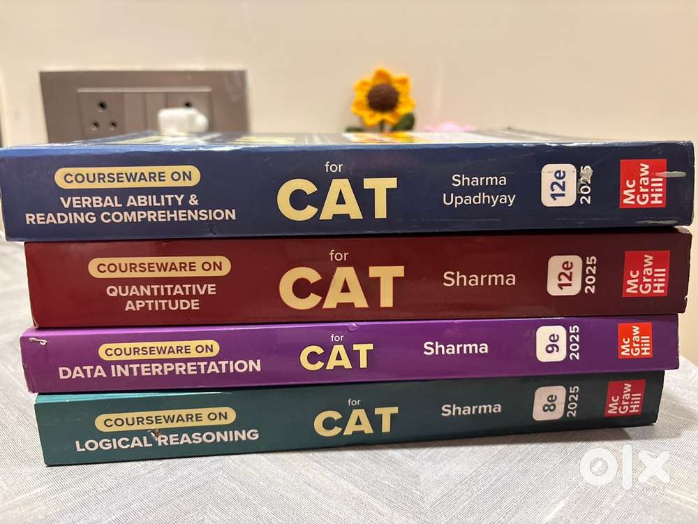 COMPLETE CAT prep BOOK SET (2025) - EXCELLENT CONDITION - Books in