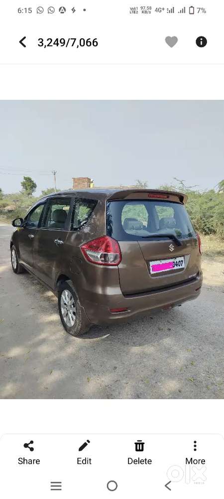 Maruti Suzuki Ertiga 2013 Petrol 87000 Km Driven