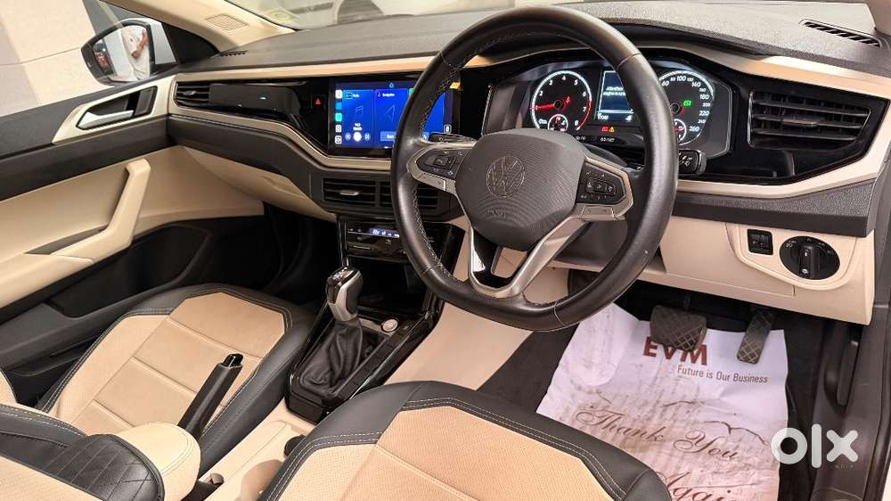 2023 Model Volkswagen Virtus Highline (1.0l Tsi At) Only 17,040 Km