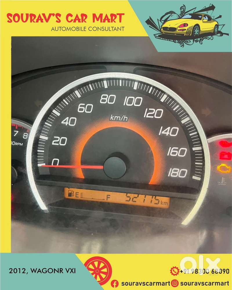 Maruti Suzuki Wagon R Vxi, 2012, Petrol