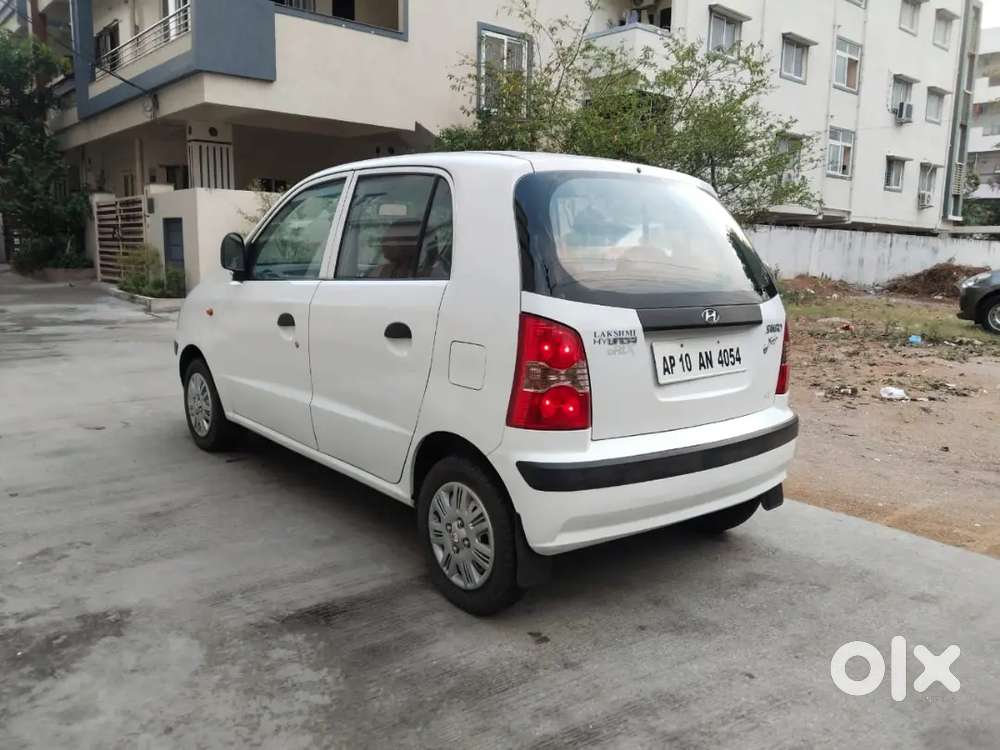 Santro Xing Gl 2008 Petrol , Noble White Colour