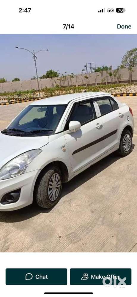 Maruti Suzuki Dzire 2012 65000 Km Driven