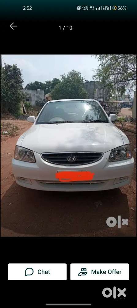Hyundai Accent 2010 Petrol 125000 Km Driven