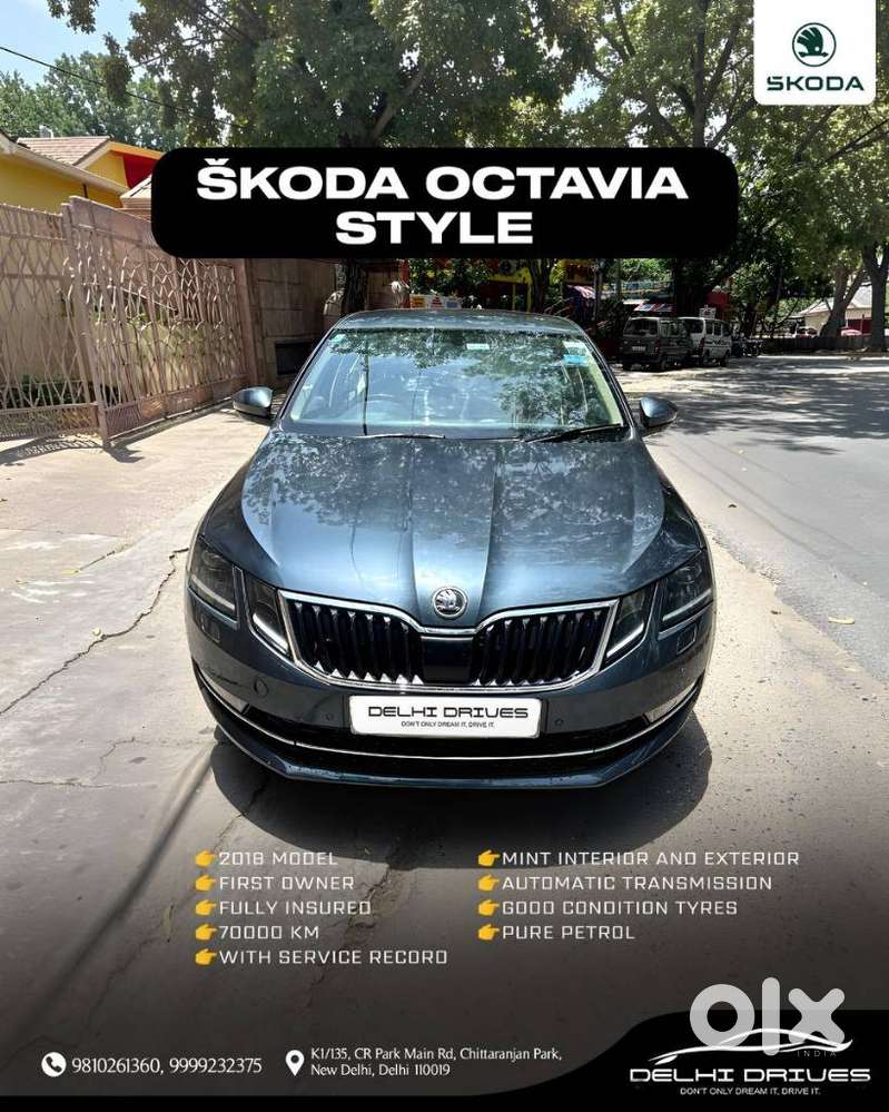 Skoda Octavia 1.8 Tsi At Style, 2018, Petrol