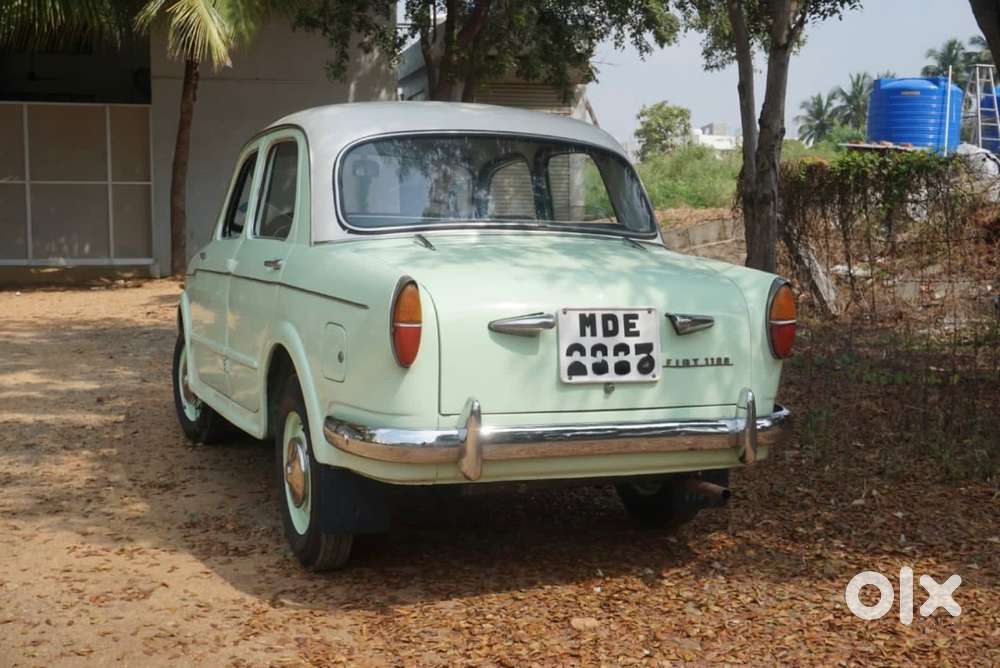 Vintage Imported Fiat 1100 Petrol 1960 Model Original