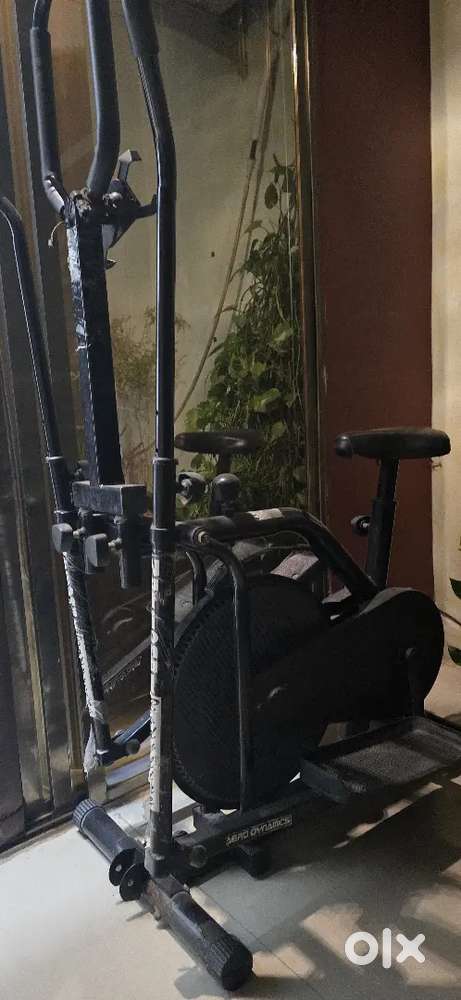 Leeway Multi Orbitrack Elliptical Exercise Machine with Seat & Twister