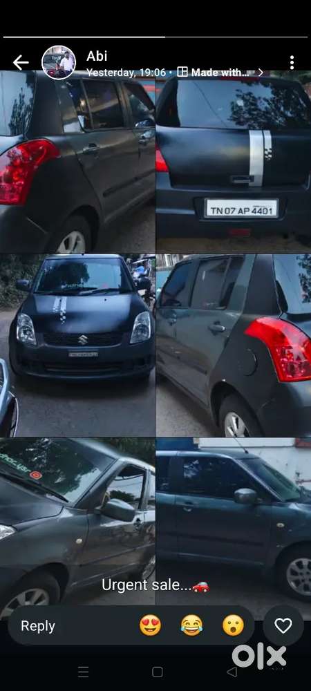Swift Petrol Car Urgent Sale