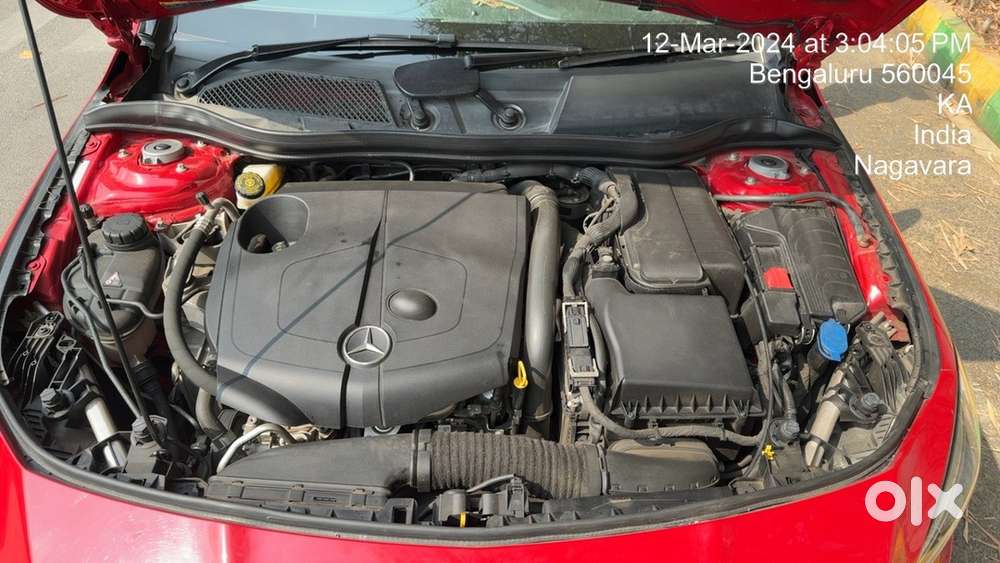 Mercedes-benz Cla Diesel 200 D Sport 2019 Jupiter Red Colour