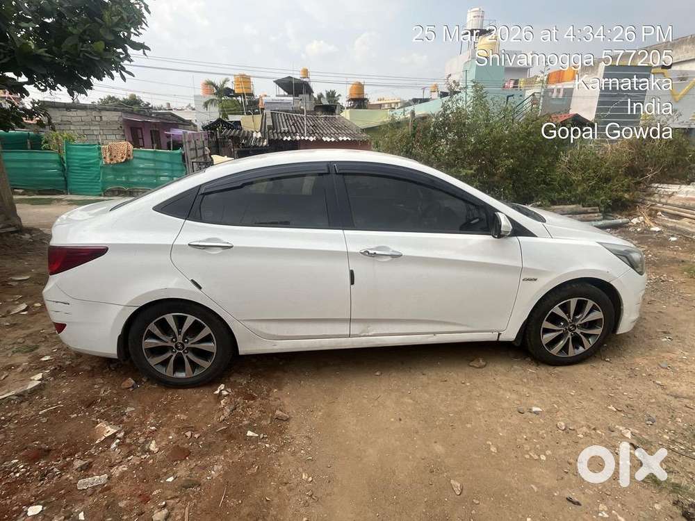 Hyundai Fluidic Verna 2015 Diesel Good Condition