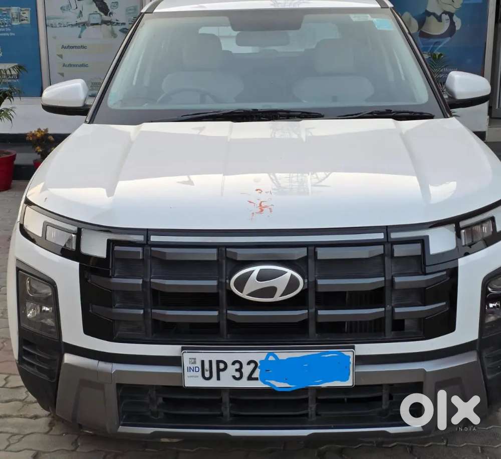 Hyundai Creta Facelift 2024 Base Model White Color