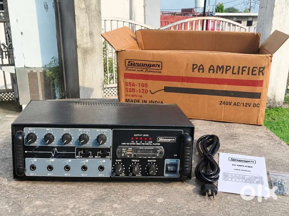 New  amplifier 120w