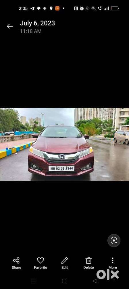 Honda City V Inspire, 2014, Petrol