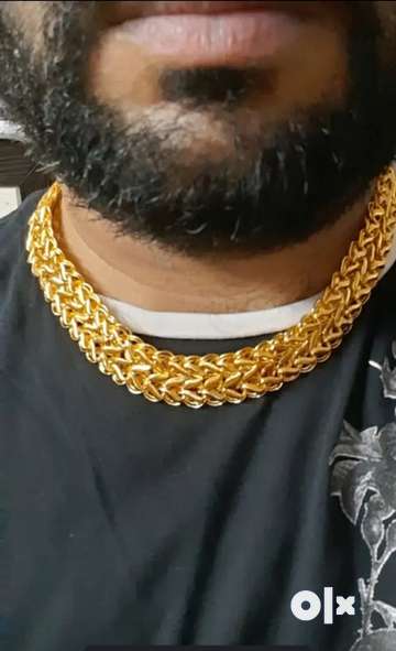 Artificial hot sale gold chain