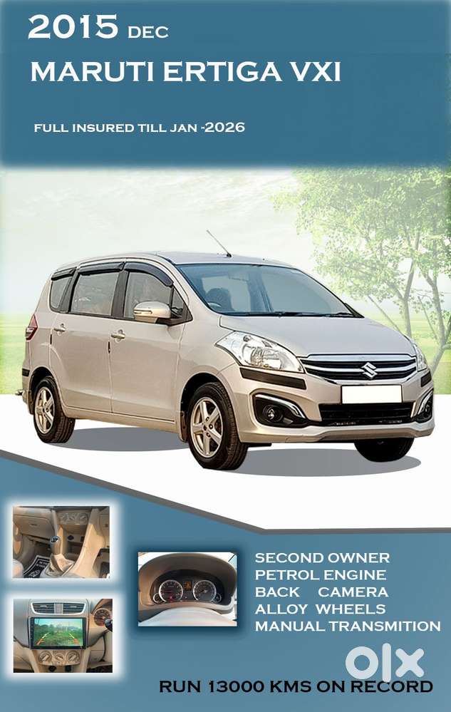 Maruti Suzuki Ertiga 1.5 Vxi, 2015, Petrol