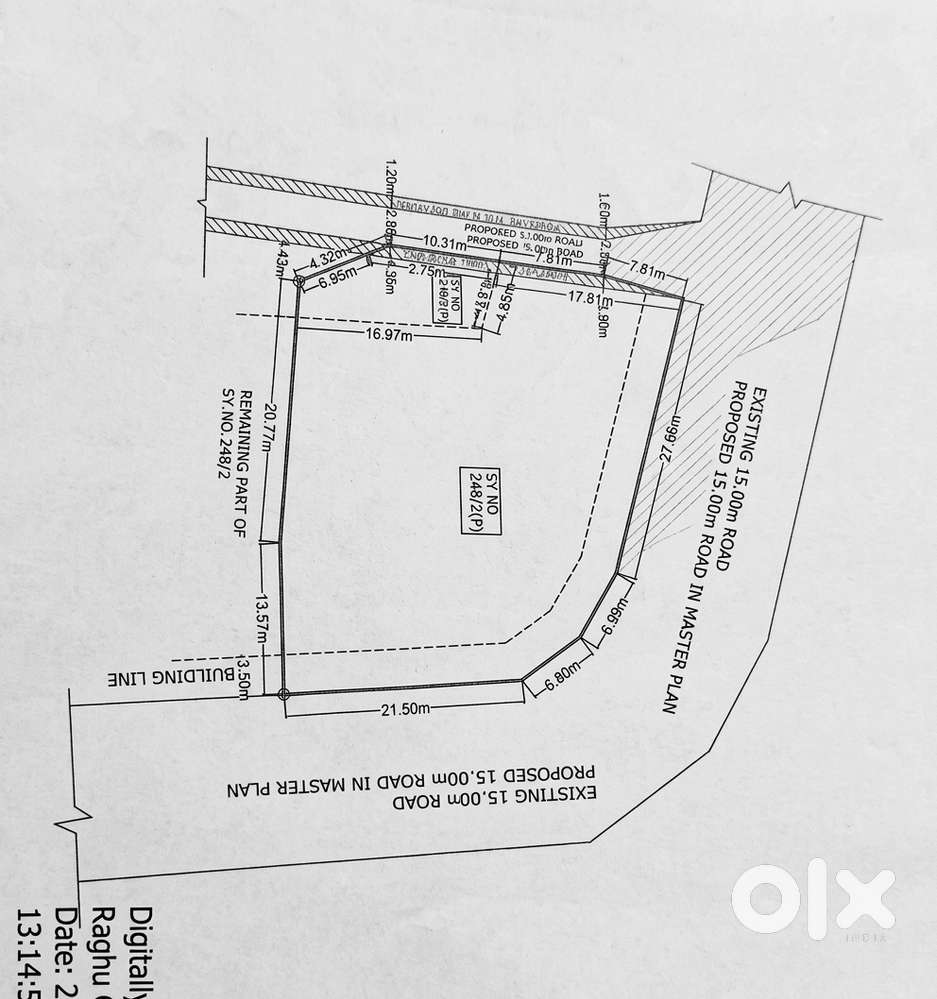 30 Cents Commercial Land for sale in Shaktinagar Main Road.