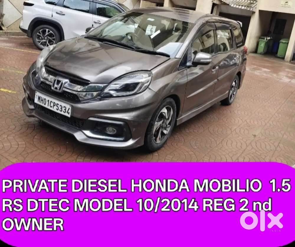 Private Diesel Honda Mobilio 1.5 Rs Model 10/2014 Reg 2 Owner