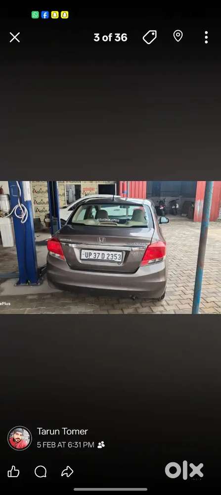 Honda Amaze Vx 2015