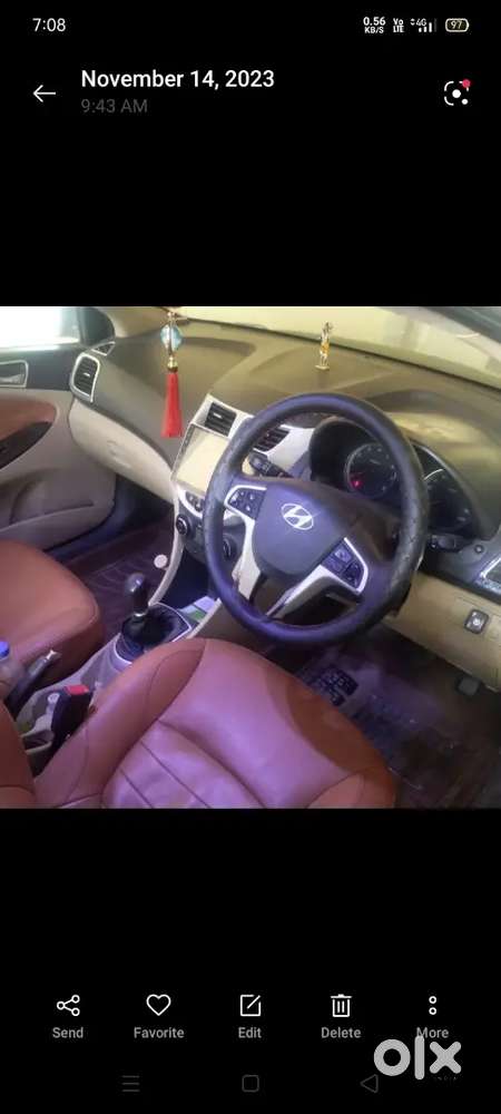 Hyundai Verna 2014 Cng & Hybrids 85000 Km Driven