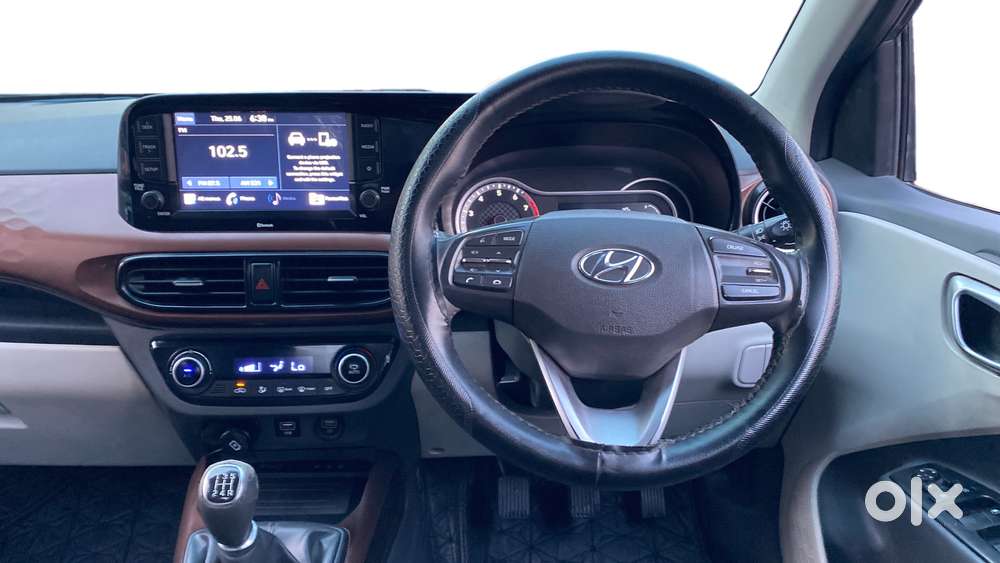 Hyundai Aura Sx (o) Manual, 2021, Petrol