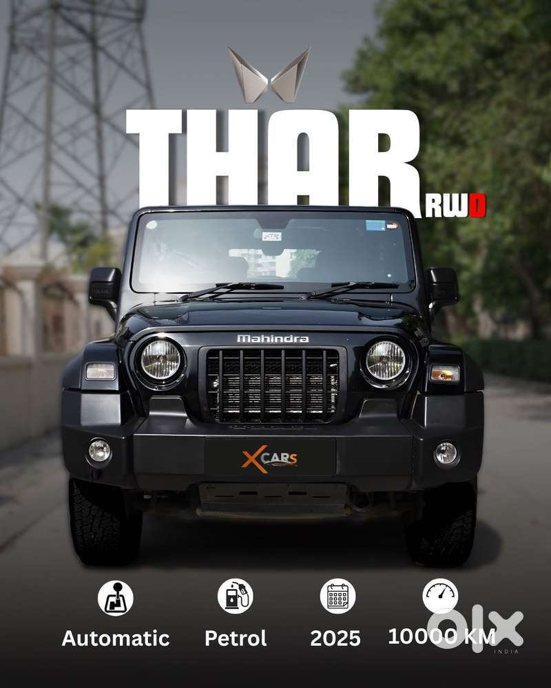 Mahindra Thar Lx Hard Top Petrol At Rwd, 2025, Petrol