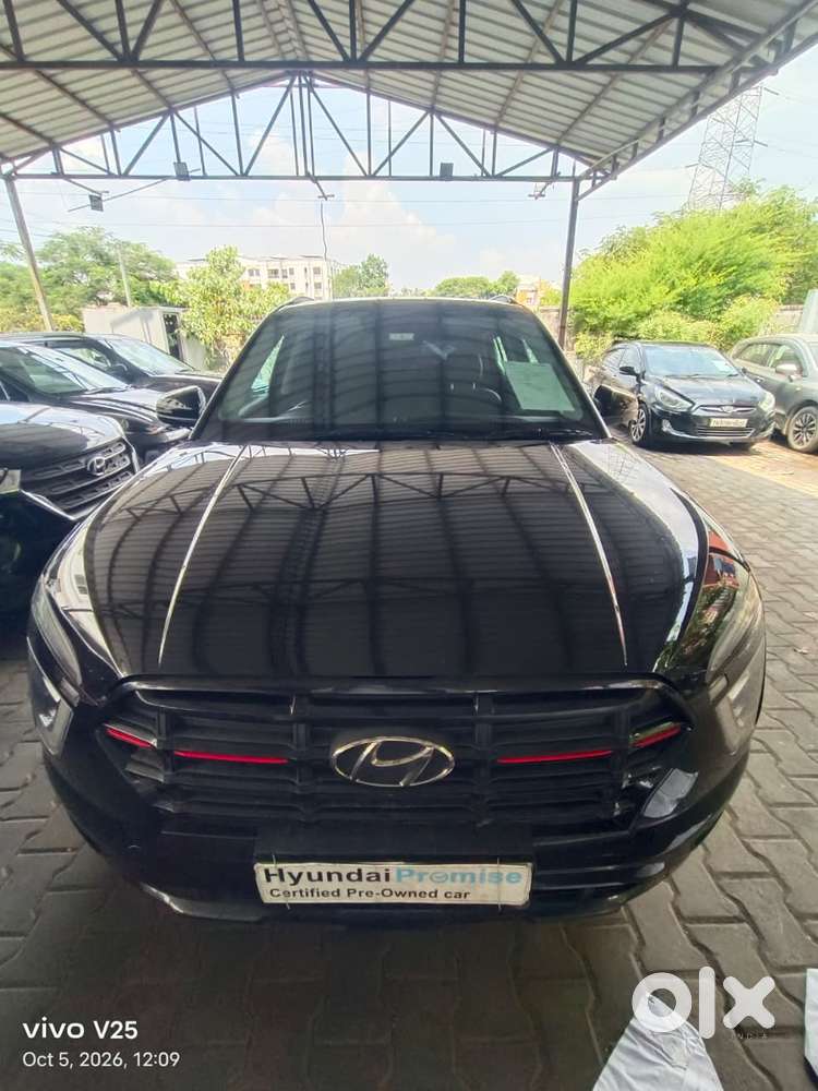 Hyundai Creta 1.5 S Plus Knight Petrol Dual Tone, 2023, Petrol