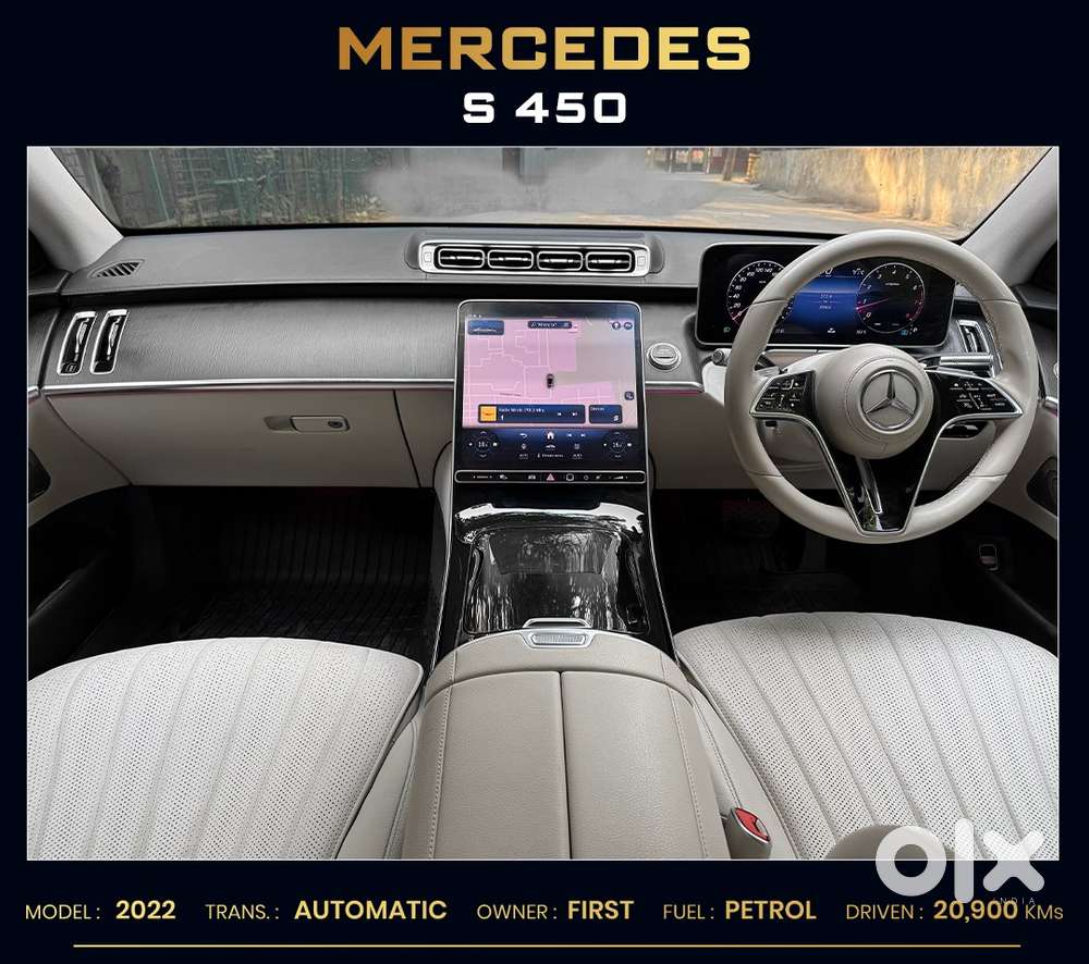 Mercedes-benz S-class S 450 4matic, 2022, Petrol