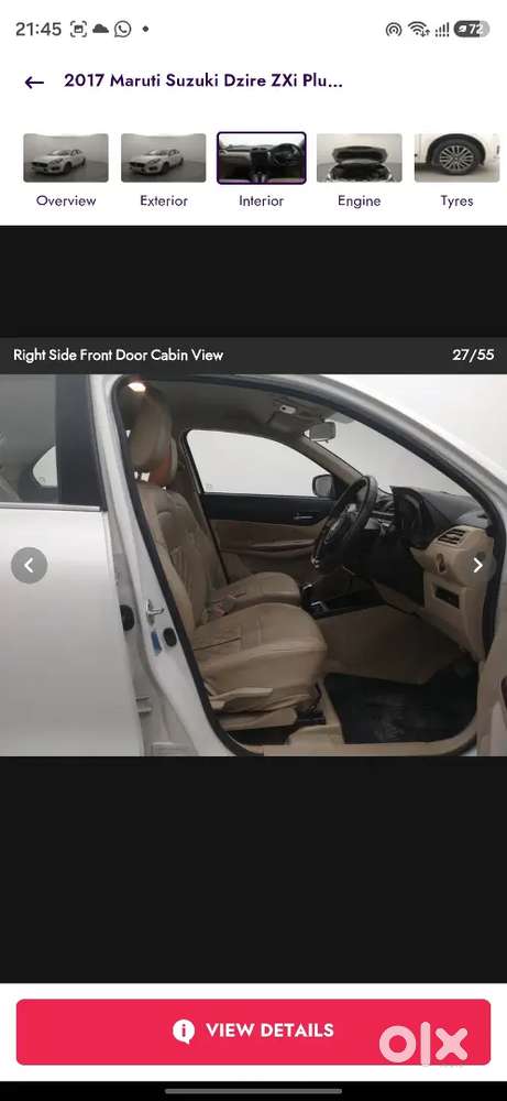 Maruti Suzuki Dzire 2017 Plus