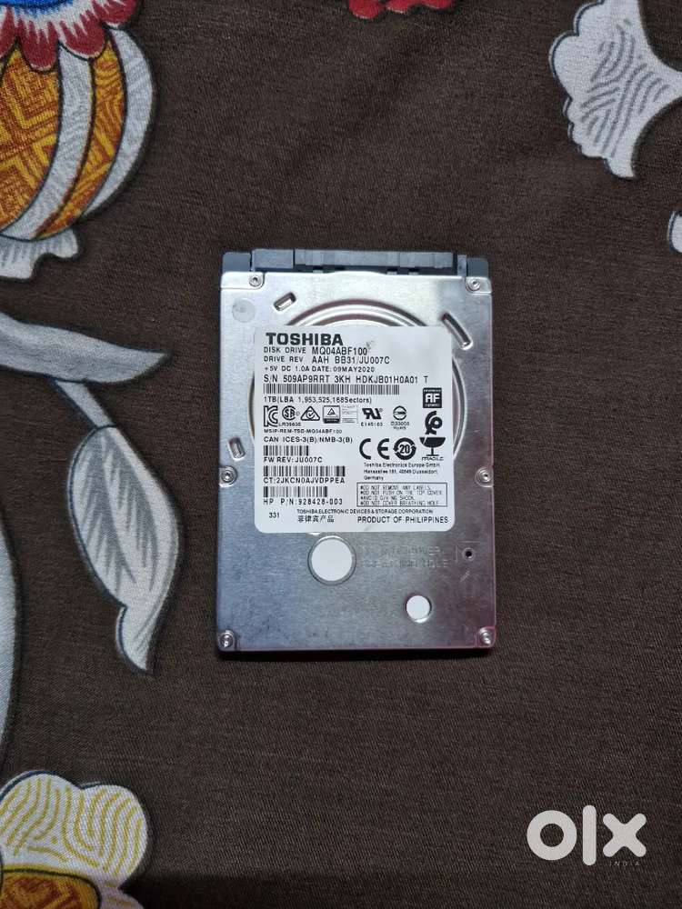 TOSHIBA
SATA HARD DISK DRIVE 1TB