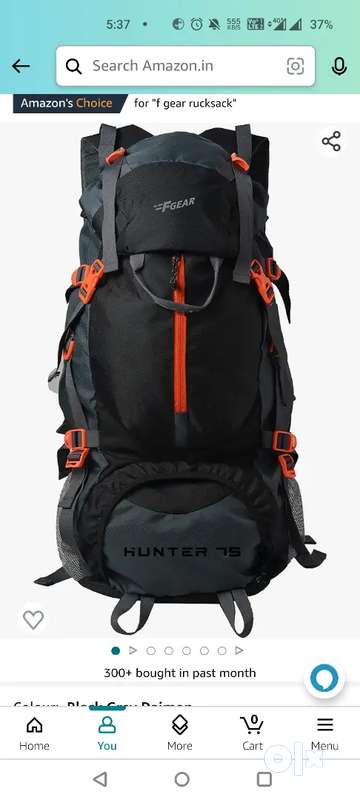 Trekking bag hotsell on rent