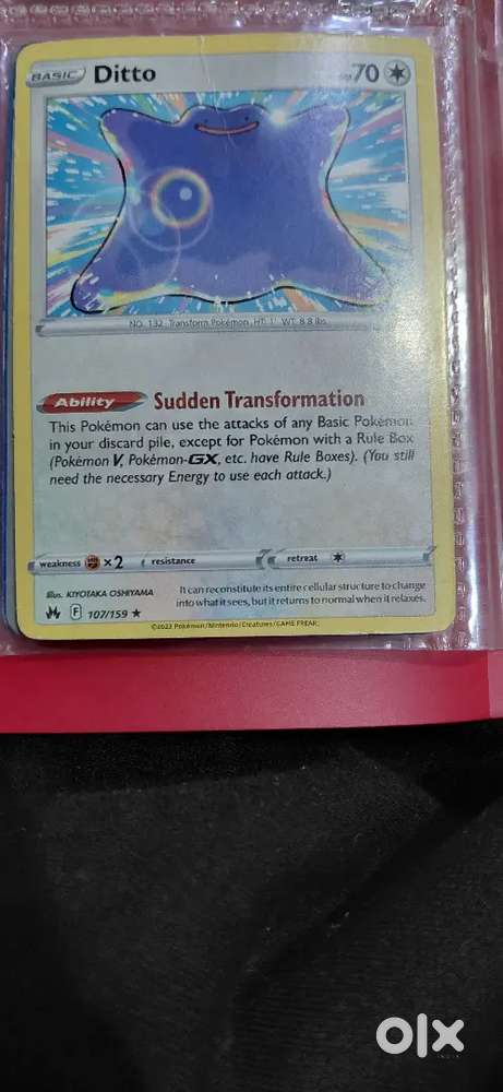 DITTO CARD (POKEMON) - Other Hobbies in undefined, - 1842927811