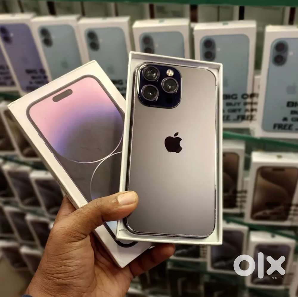 IPHONE 14 PRO MAX DEEP PURPLE COLOR STORAGE (( 512GB)) WITH WARRANTY