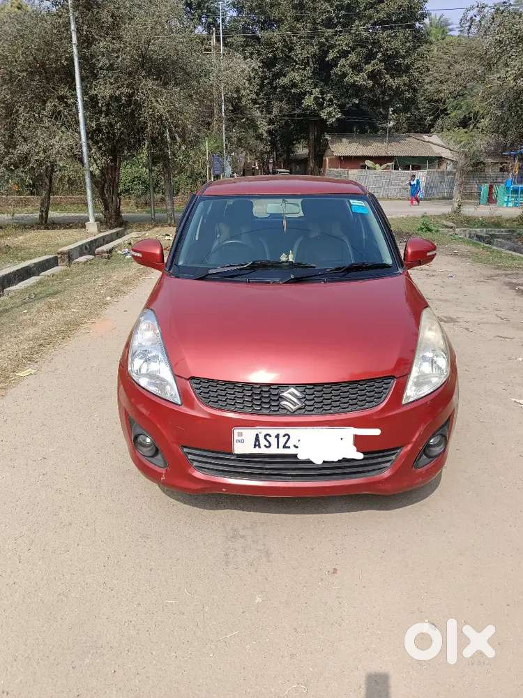 Maruti Suzuki Swift Hatchback Blazing Red Single Hand Used Year 2012