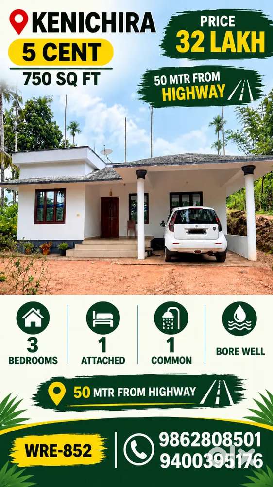 5CENT HOUSE FOR SALE IN KENICHIRA WRE- 852