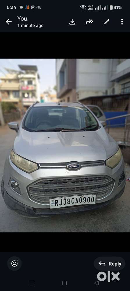 Ford Ecosport 2013 Diesel Good Condition
