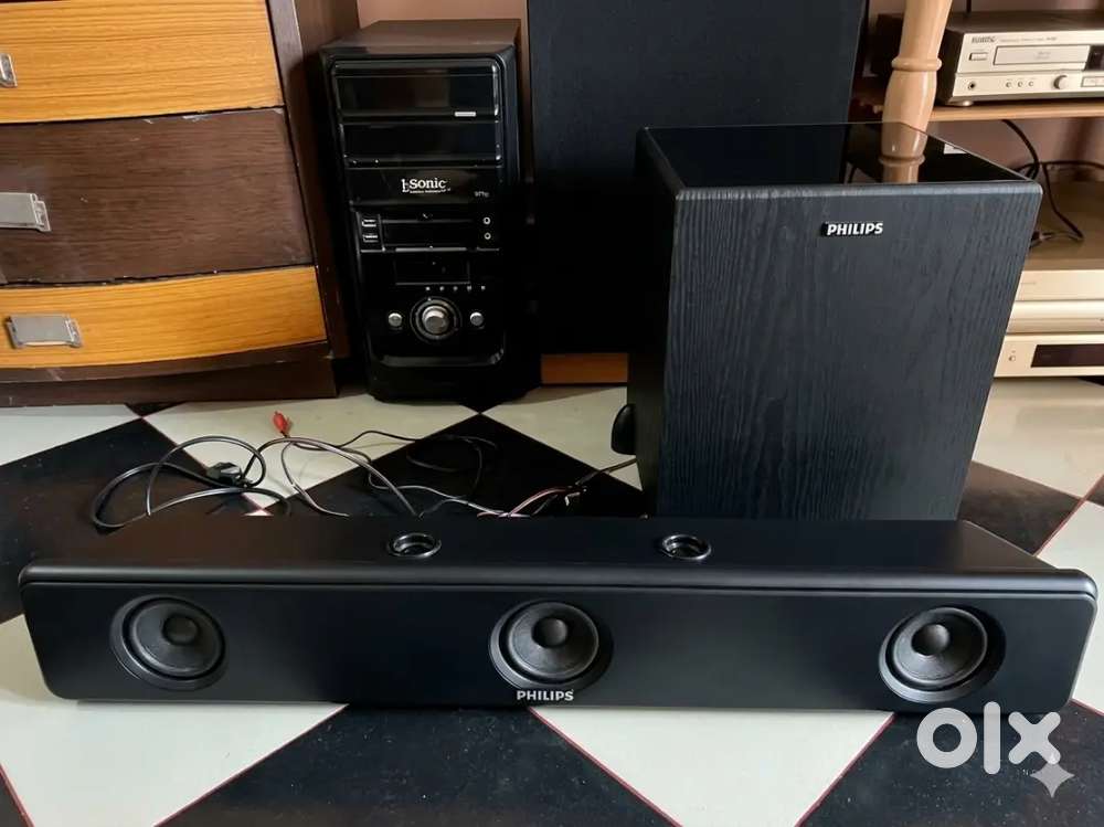 Philips DSP475U Soundbar Speaker with Subwoofer in Great Condition