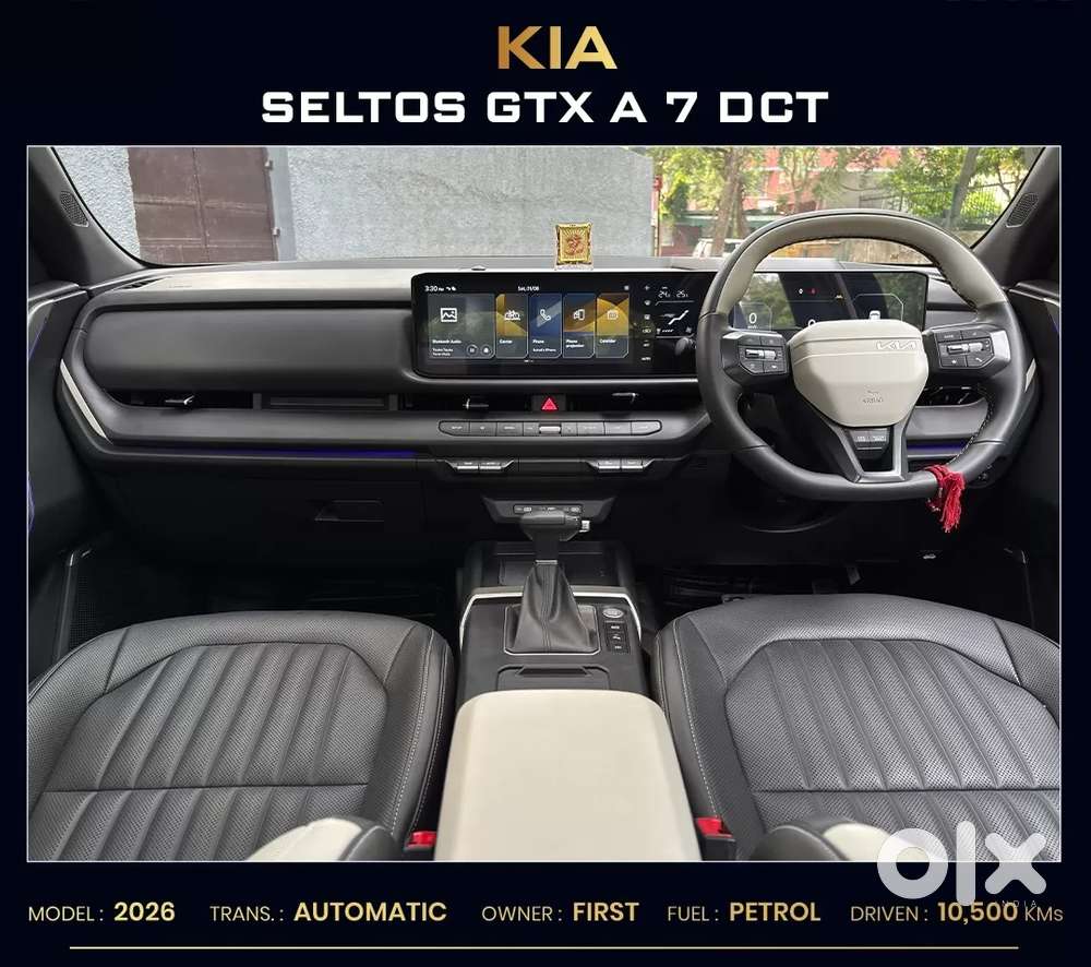 Kia Seltos Gtx Plus 1.5 Turbo Petrol Dct, 2026, Petrol