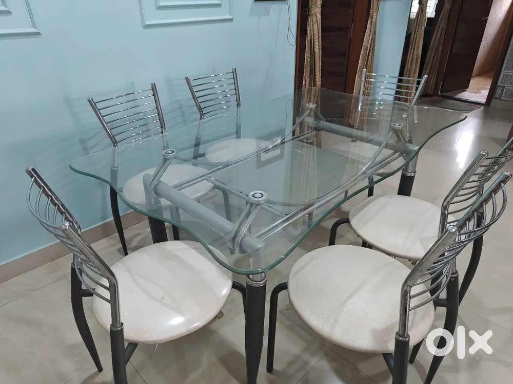 6-Seater Dining Table Set for Sale