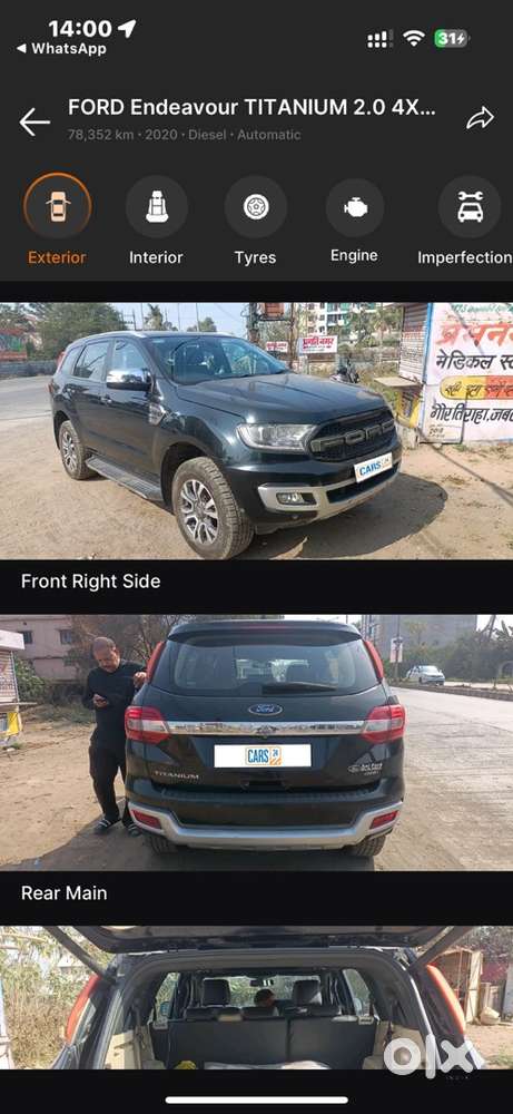 Ford Endeavour Titanium 2020