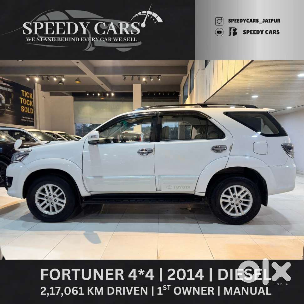Toyota Fortuner 2.8 4wd Mt, 2014, Diesel
