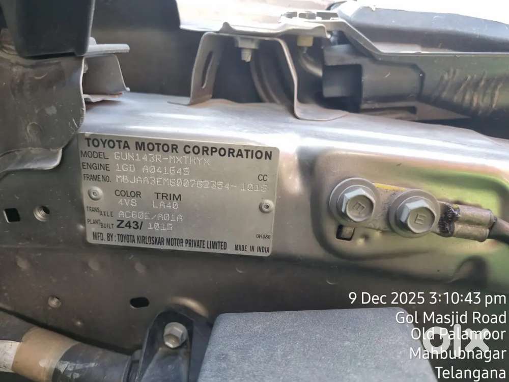 Toyota Innova Crysta 2016