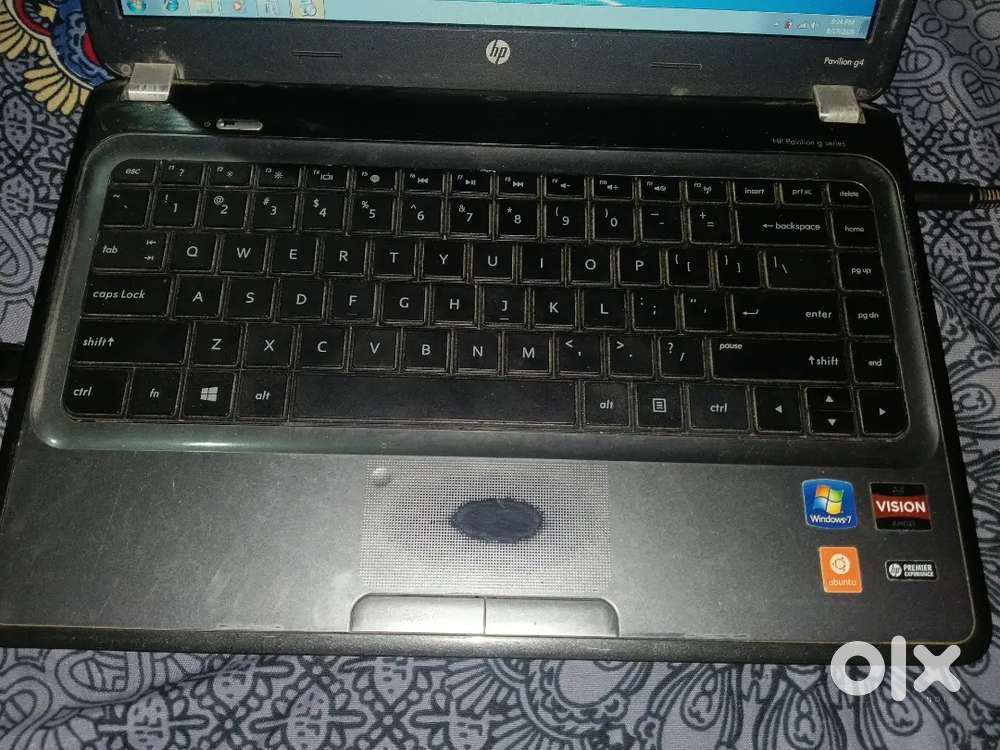 Hp laptop 4gb 500fb