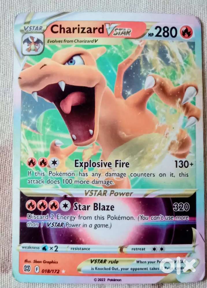 Charizard Vstar hp 280 - Other Hobbies in undefined, - 1841760816