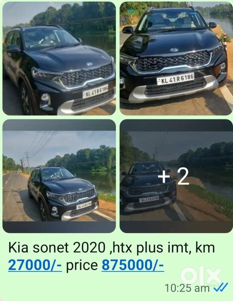 Kia Sonet 2020 Petrol Plus Urgent Sale