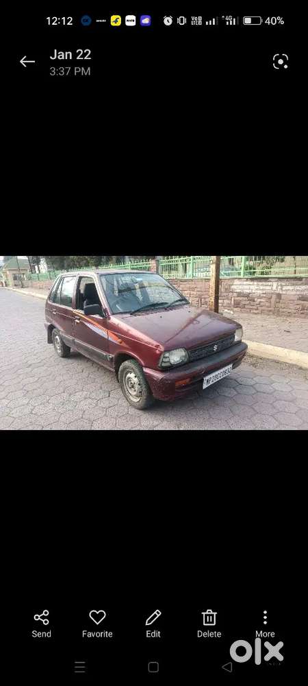 Maruti Suzuki 800 2009 Petrol 45000 Km Driven