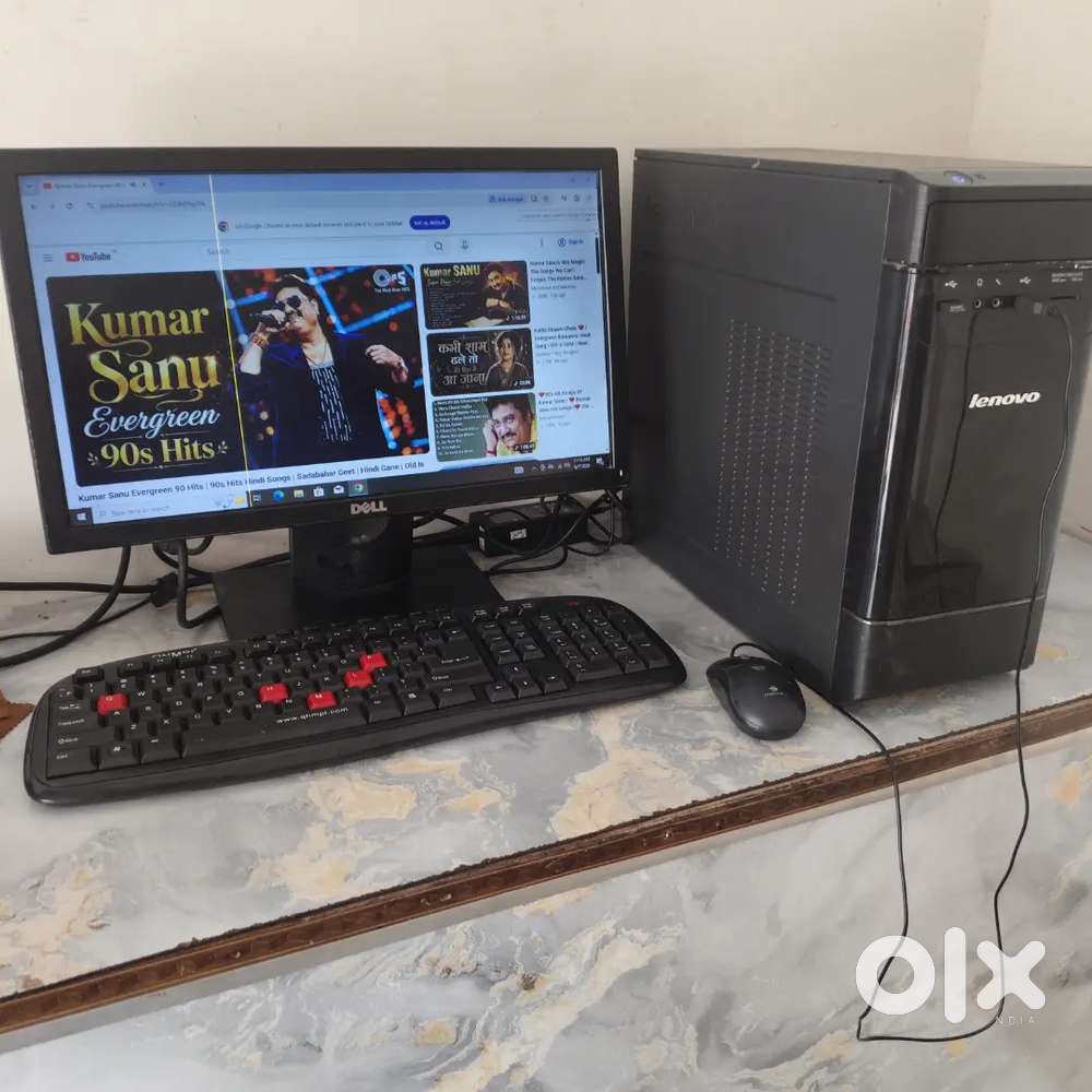 लेनोवो I5 3rd जेनरेशन कंप्यूटर सेट  4 जीबी रैम 500GB हार्ड डिस्क wifi