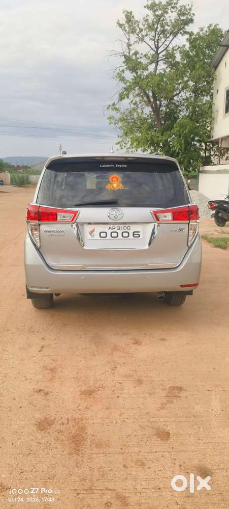Toyota Innova Crysta 2.4 Zx Mt, 2016, Diesel