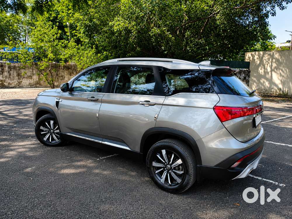 Used Car For Sale, Mg Hector, Internet Inside, Silver Suv, Black Leath
