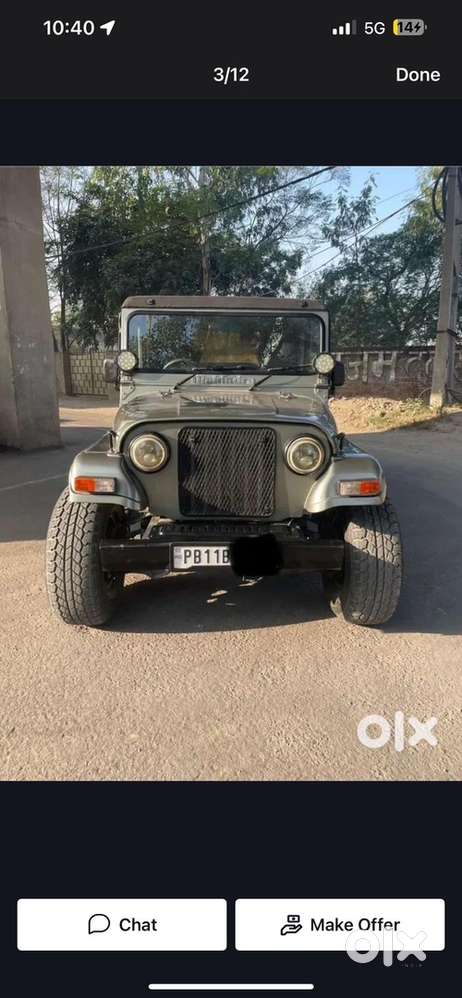 Mahindra Thar Diesel Manual 2013 Registered 2016